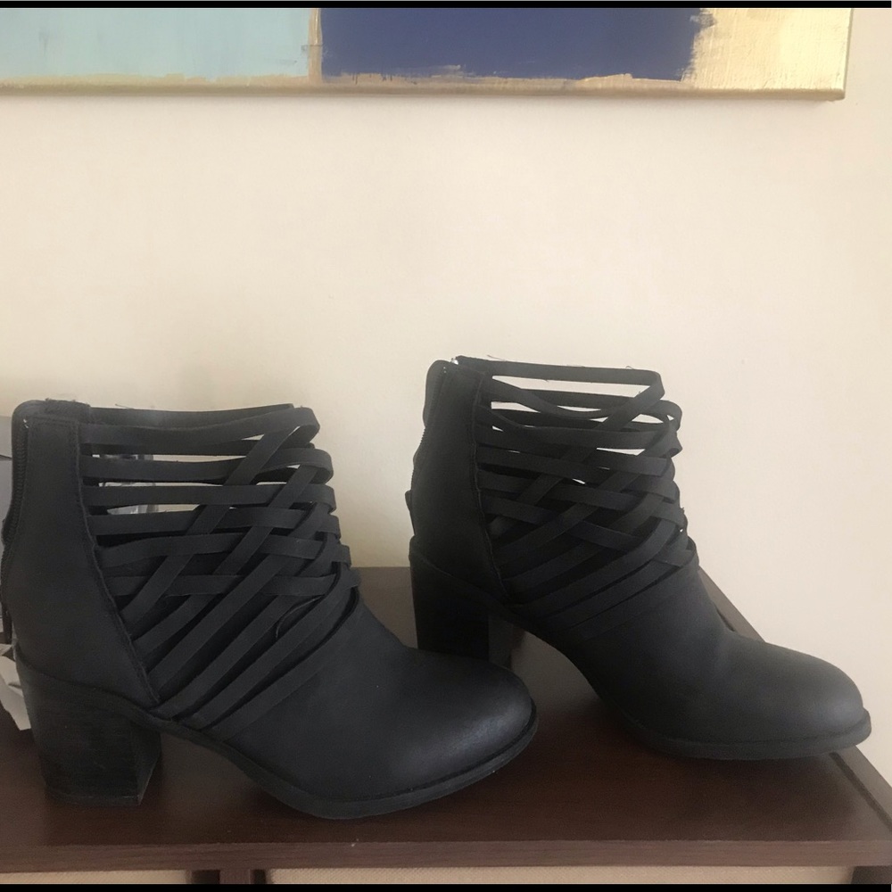 Black booties